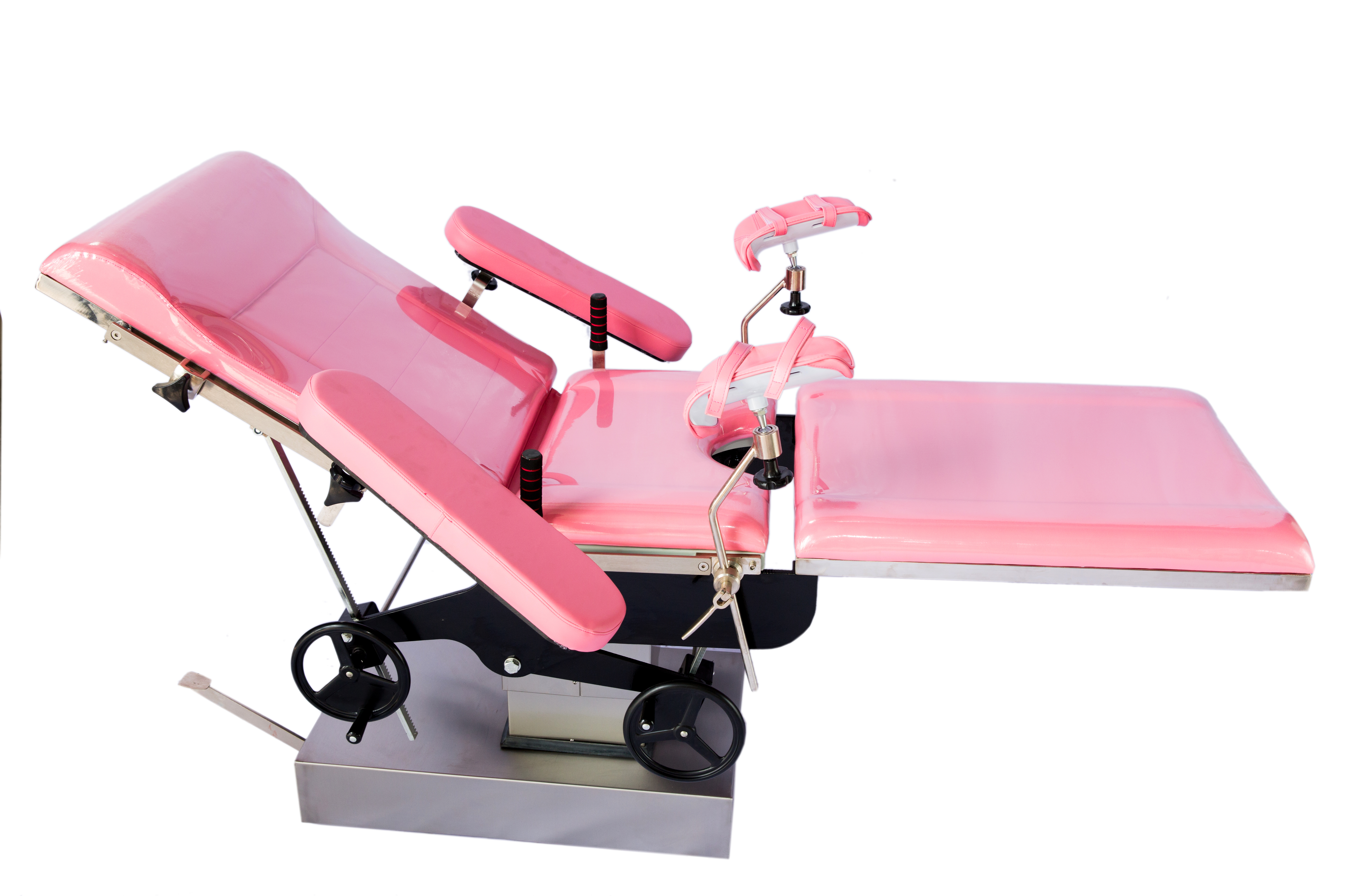 Lit d'opération gynécologique hydraulique manuel Table d'opération Obstétrique Lit de maternité manuel Table chirurgicale d'accouchement obstétrique