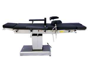 Table d'opération orthopédique radiotransparente, bras en C électrique, table d'opération à rayons X, table de théâtre d'opération électrique