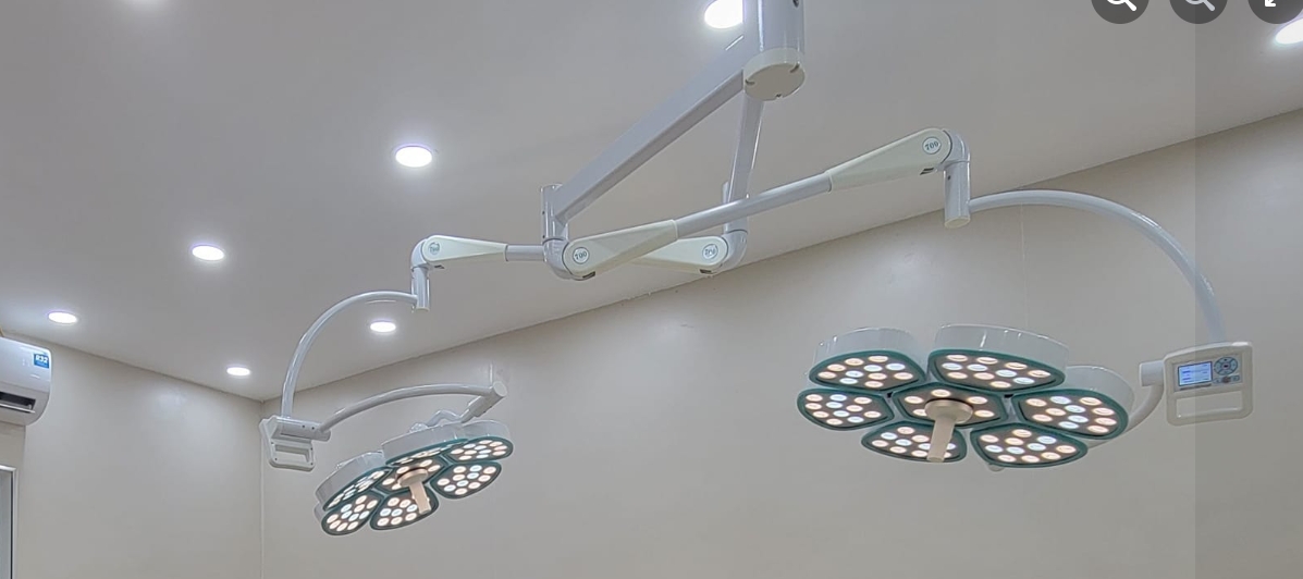 Lampe LED à Double dôme pour salle chirurgicale, éclairage de plafond pour salle d'opération, meilleure vente