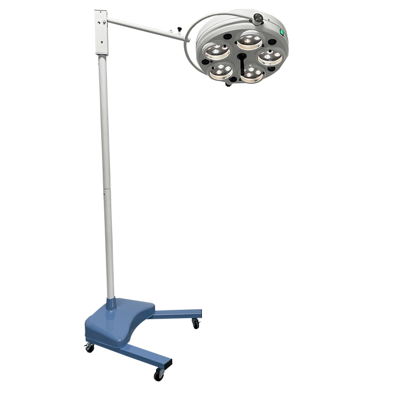 Prix ​​bon marché Type de support lampe d'opération Mobile 500 LED lampe de salle d'opération chirurgicale Mobile sans ombre