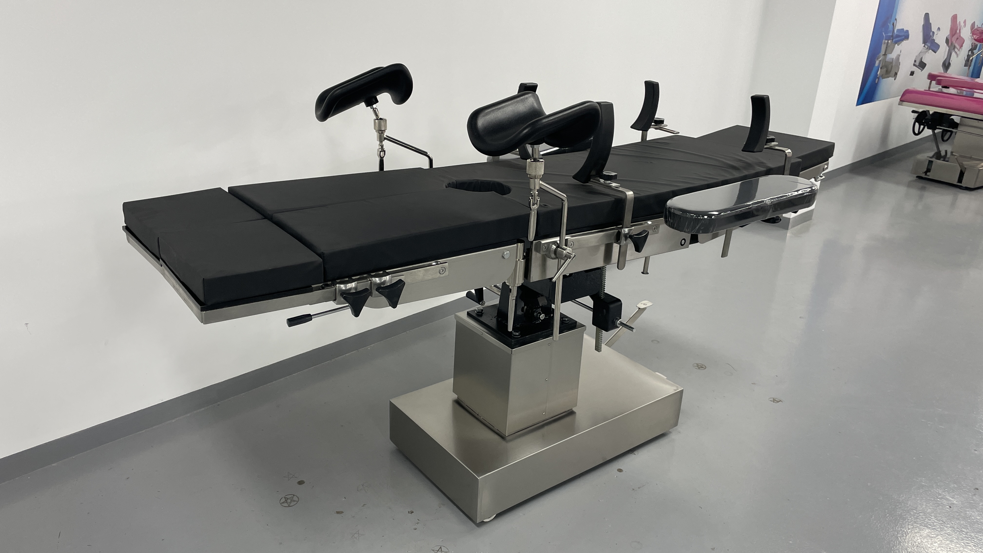 Table d'opération manuelle orthopédique universelle haut de gamme, C-ARM X-RAY, table d'opération radiotransparente, lit, Table d'opération hydraulique manuelle