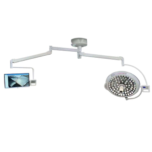 Lampe chirurgicale sans ombre à LED, opération de plafond à deux dômes, lampe chirurgicale sans ombre avec caméra